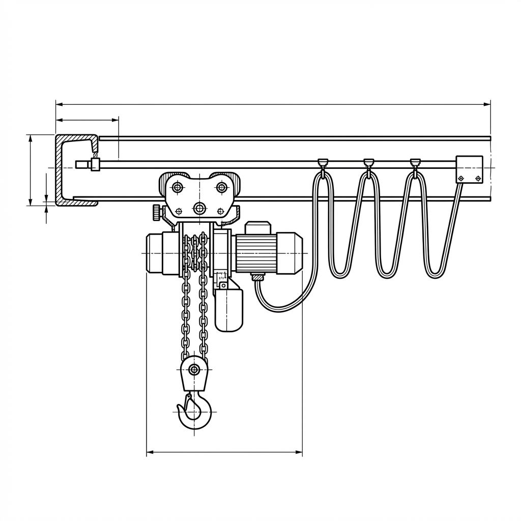 Light Crane Side View