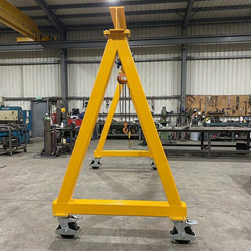 Portable Crane Side View