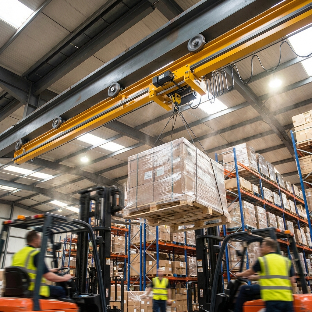 Underslung Crane Action